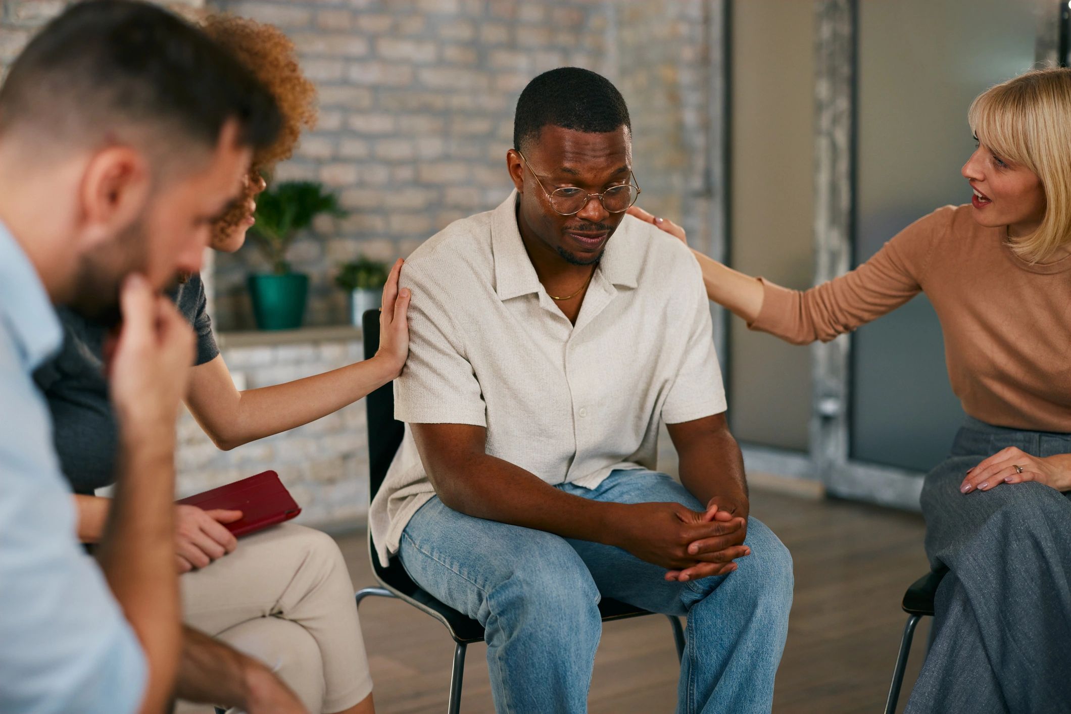 therapy group session